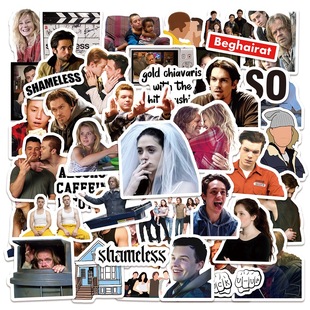 58贴新精装美剧无耻之徒贴纸 搞笑周边笔记本电脑手机装饰防水贴