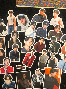 Mingyu金珉奎精品贴纸防水高清贴画韩国Seventeen周边手机装饰贴