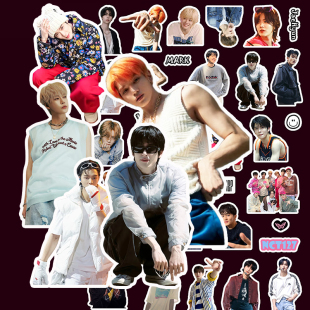 NCT 127贴纸合集NCT周边手机壳同款笔记本手机装饰贴郑在玹李马克