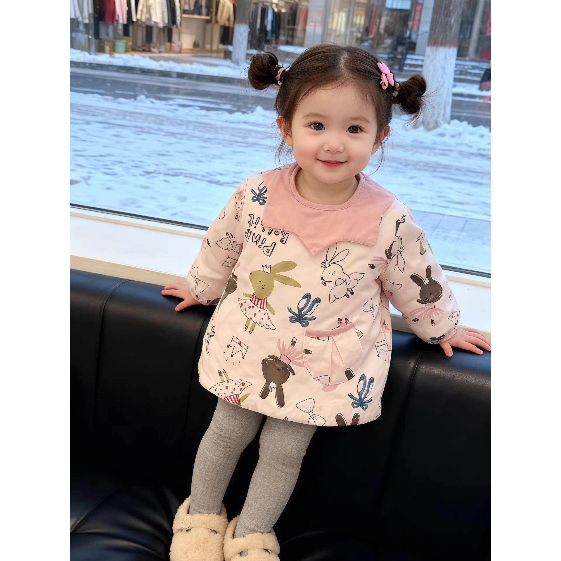 女宝宝罩衣冬外穿洋气儿童吃饭专用防水防脏围兜公主反穿衣男长袖,童装/婴儿装/亲子装,反穿衣/罩衣,淘宝优惠券,粉丝福利购,淘宝优惠卷