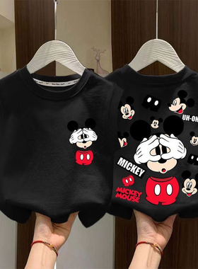 儿童无袖背心卡通洋气男女中大童宝宝上衣服2025夏季童装纯棉坎肩