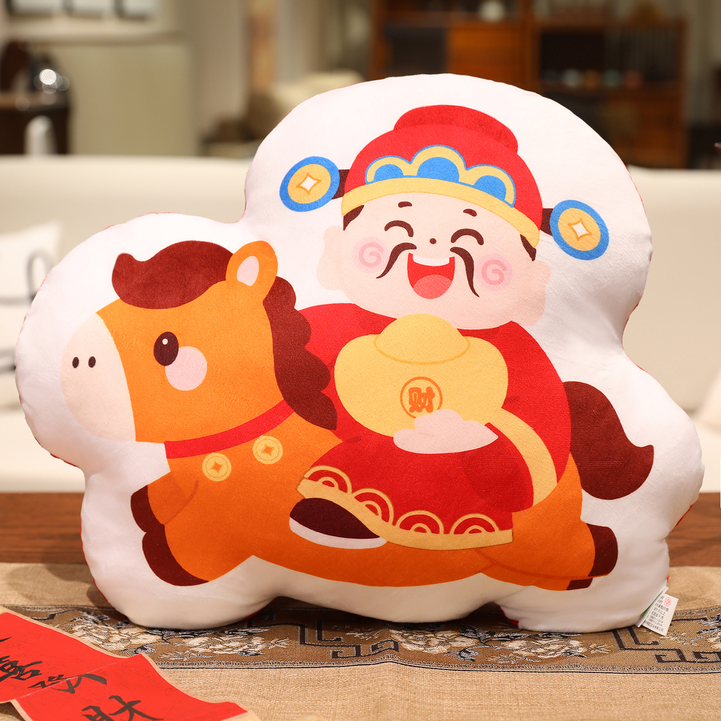 2026马年吉祥物公仔抱枕玩偶