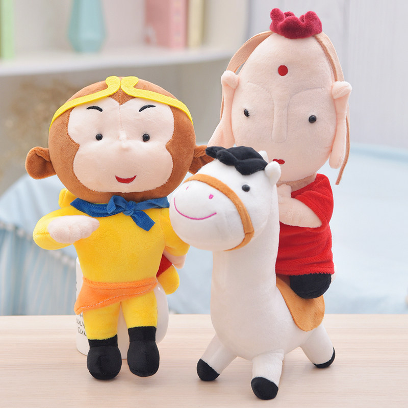 可爱西游记公仔毛绒玩具齐天大圣孙悟空玩偶唐僧猪八戒布娃娃礼物,玩具/童车/益智/积木/模型,毛绒/玩偶/公仔/布艺类玩具,淘宝优惠券,粉丝福利购,淘宝优惠卷