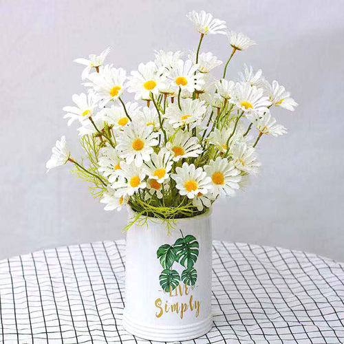 小雏菊仿真花束洋甘菊野菊花塑料