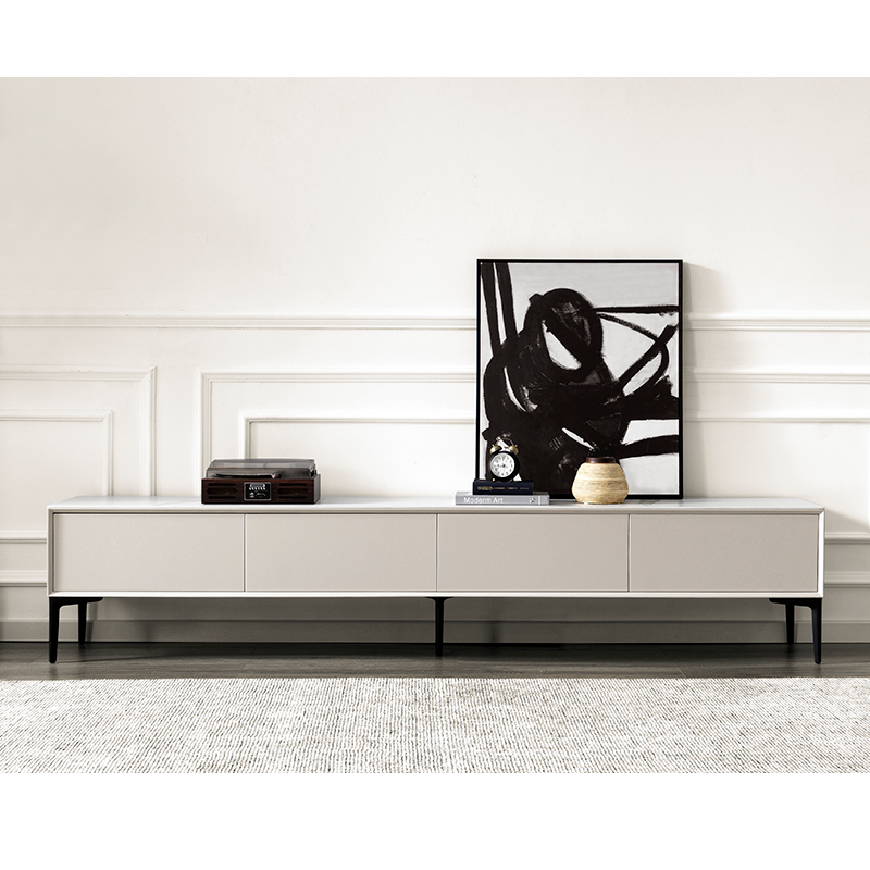 意式全实木岩板电视柜长方形小户型客厅烤漆面板茶几电视柜组合|msdalam kategori perabot kediaman, kabinet, kabinet TV - dari Buy2taobao.com untuk memberikan perkhidmatan ejen Taobao profesional membeli