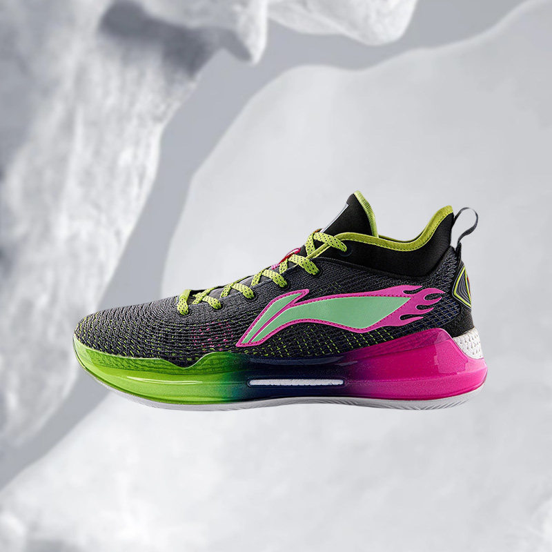 李宁 驭帅13low 42低帮男子减震耐磨回弹实战篮球鞋abaq013