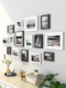 现代简约照片墙装 组合北欧客厅餐厅相框挂墙贴 饰相框墙免打孔套装