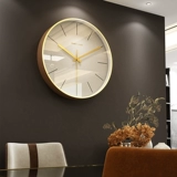 Современные и минималистичные часы для гостиной, креативное настенное украшение, легкий роскошный стиль