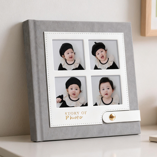 儿童相册定制周岁纪念册写真照片打印制作成册宝宝相片来图定做