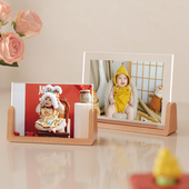 相框照片定制摆台洗宝宝相片做成画框装 裱打印婚纱照高清创意摆件