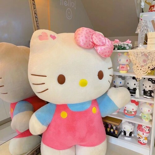 KT猫公仔玩偶圣诞节礼物娃娃抱枕