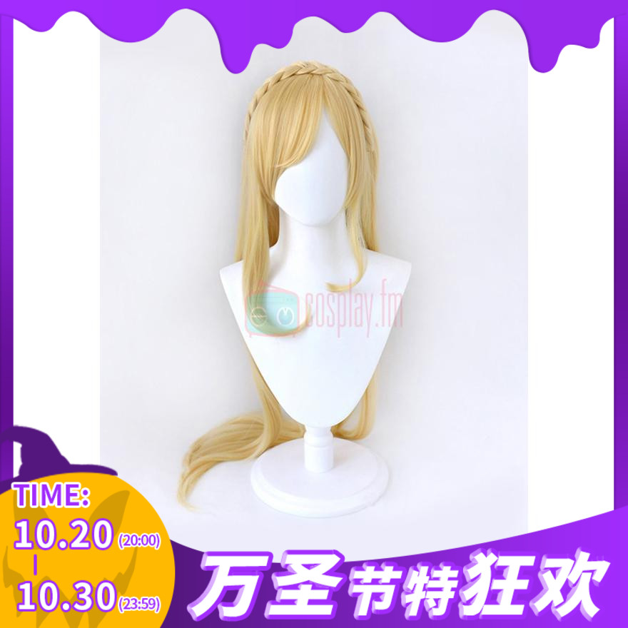 弹丸论破cos 索尼娅内瓦曼cosplay假发金色长发