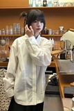 小众设计高级感长袖上衣2025年帅气潮痞帅慵懒风T6712-P45，男装衬衫，电商D321