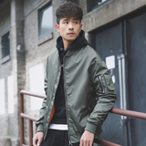 秋季复古男休闲棒球服ma-1飞行员夹克外套潮学生D321MF99，男装夹克，电商D321A