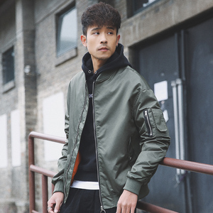秋季复古男休闲棒球服ma-1飞行员夹克外套潮学生D321 MF99图片