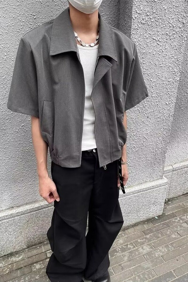 夏季city休闲短袖衬衫翻领宽松男女半袖衬衣JF3009-P48,男装衬衫,电商D321