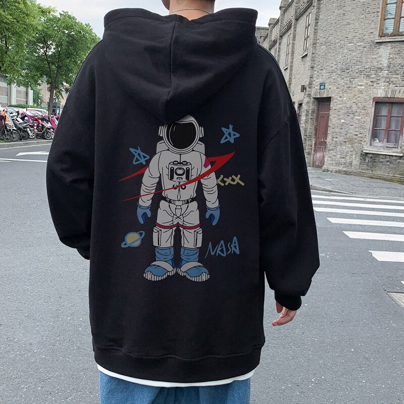 2020冬季新款连帽加绒加厚休闲卫衣男青少年外套潮W013,男装卫衣,电商D321A