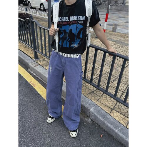 网图-刺绣法工蓝牛仔长裤-LT557-P58