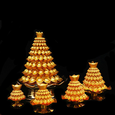 招财进宝供佛供佛蜡烛灯