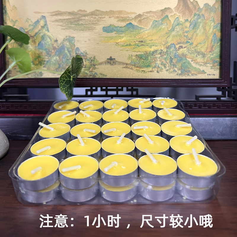 供灯植物酥油灯1小时铝壳