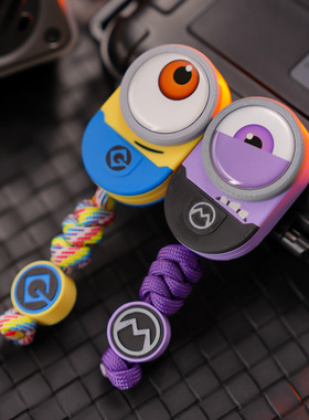 EDC解压玩具小黄律动MIX叮叮推牌转盘指尖把玩手把件减压香蕉人减