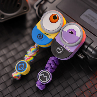 EDC解压玩具小黄律动MIX叮叮推牌转盘指尖把玩手把件减压香蕉人减