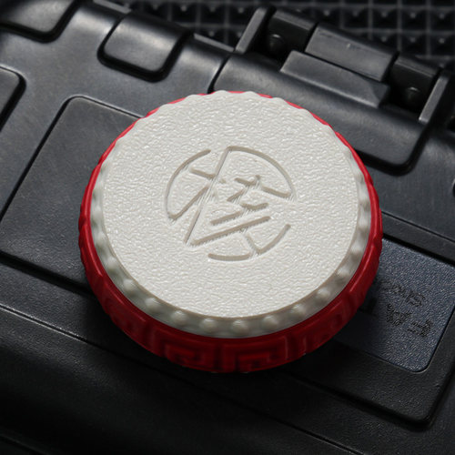 震震鼓edc机械叮叮推牌解压玩具磁力段落啪啪币指尖陀螺减压神器