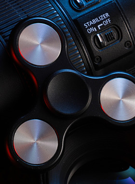 三叶金属指尖陀螺上课无聊打发时间缓解多动症减压解压指间玩具