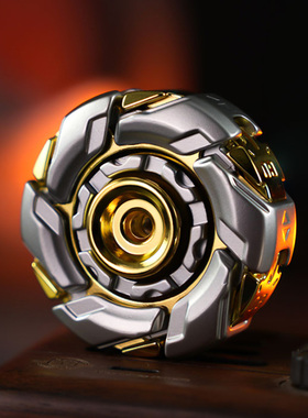 暴躁08指尖陀螺edc躁动青春版旋转开甲减压神器无聊男生解压玩具