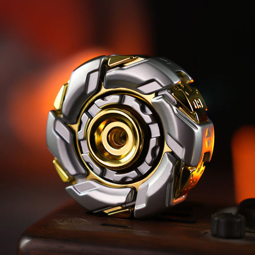 暴躁08指尖陀螺edc躁动青春版旋转开甲减压神器无聊男生解压玩具