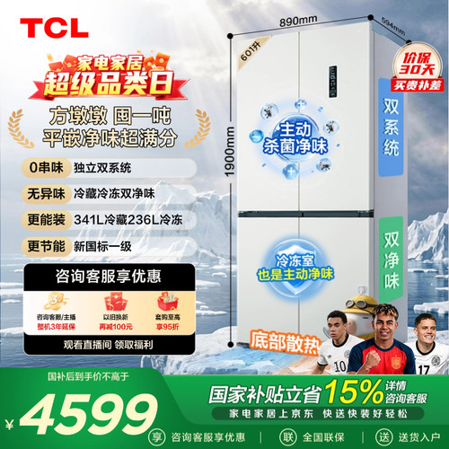 TCL方墩墩601L双系统双净味新1级
