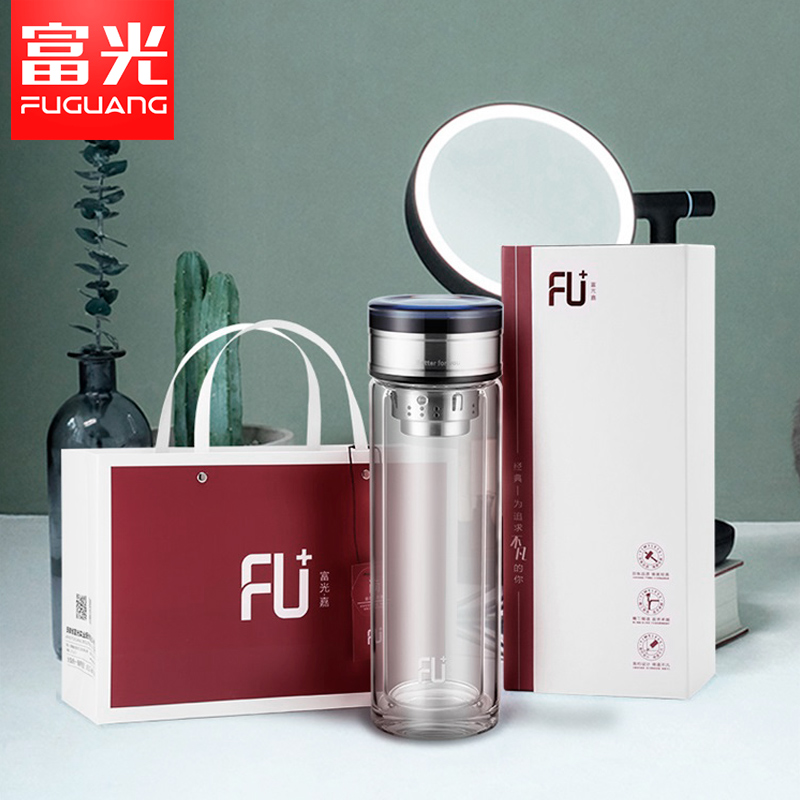 FU+玻璃杯便双层FU081-G310L