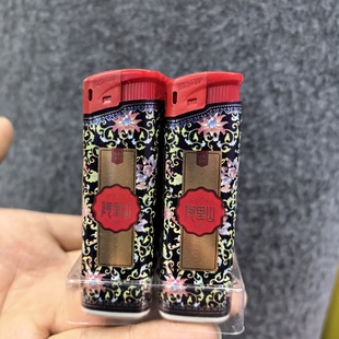 正品新海8025一次性防爆打火机电子明火加厚阿里山促销品10支一盒