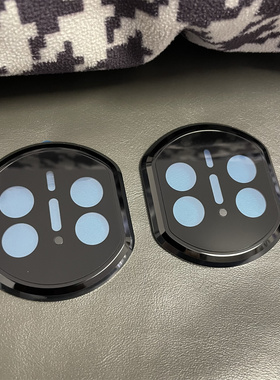 适用华为matex5秒变x7改装斜坡全包镜头圈贴膜 Mate5灰黑色摄像头改色防爆膜保护膜电镀光面透明金属保护盖