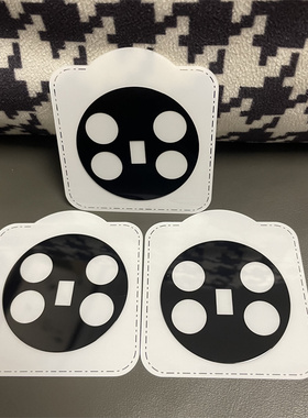 适用vivo xfold5黑色光面透明钢化玻璃膜镜头膜 X Fold5丝印圆孔摄像头全覆盖防爆保护贴膜