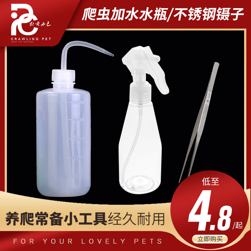 爬虫豹纹守宫喷壶蜘蛛喂水加湿