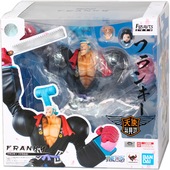 现货万代ZERO海贼航海王动漫摆件草帽海贼团铁人和之国弗兰奇手办