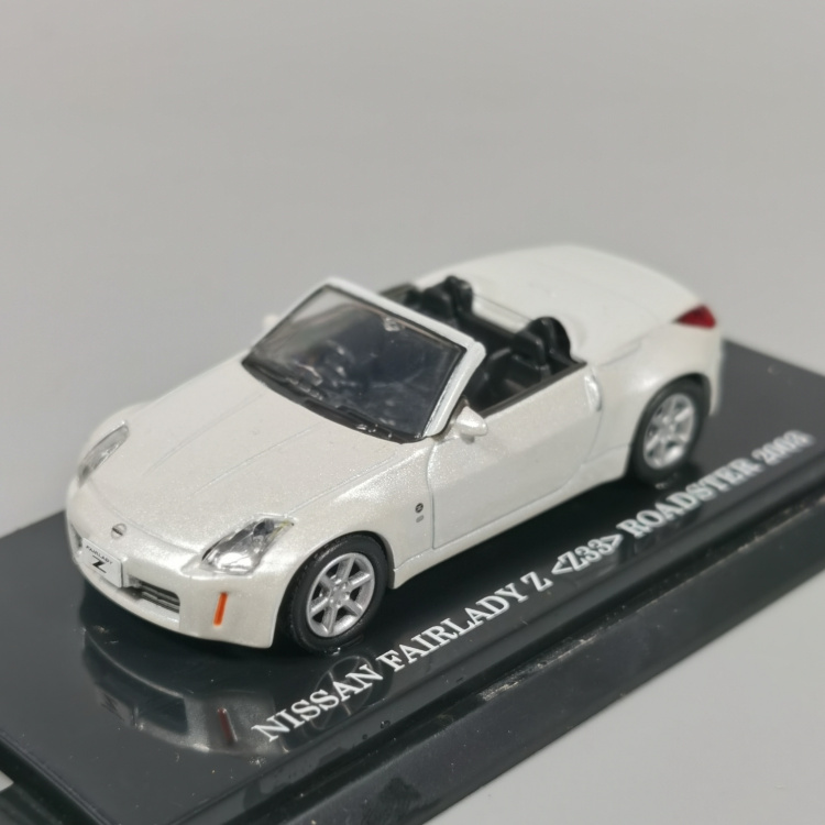 京商KYOSHO 汽车模型静态摆件1:64 日产Fairlady Z33敞篷跑车车模