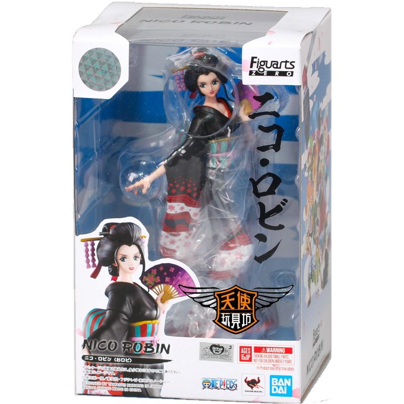 万代ZERO海贼航海王 草帽海贼团恶魔之子和服花魁 和之国罗宾手办