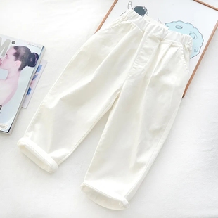 童装男童休闲裤2025新款宝宝纯棉春夏长裤中小童洋气薄款儿童裤子
