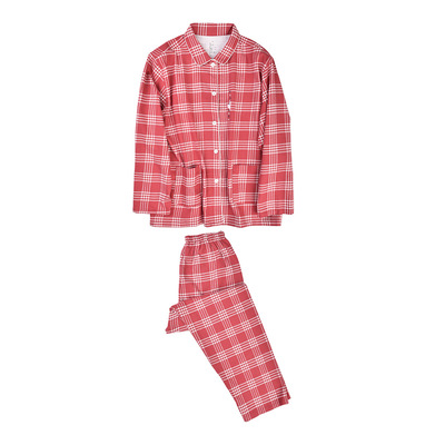 睡衣加厚法兰绒家居服棉情侣