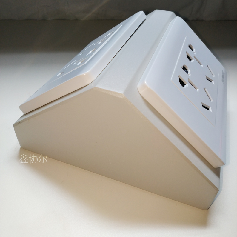 插座专用斜面钢制岛式线盒实验台