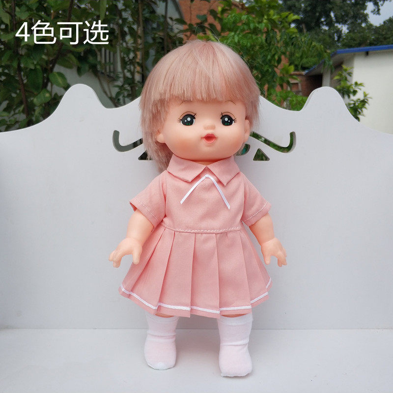 米露乐吉儿小美乐娃娃衣服配件四色百褶连衣裙套装女生礼物接定制