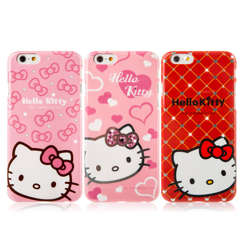美国x doria iPhone6S plus手机壳Hello Kitty炫璨凯蒂可爱保护套