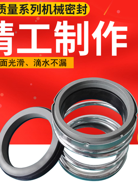 川源水泵机械密封轴封EA560-20/22/25/30/35/40-45双面碳化硅水封