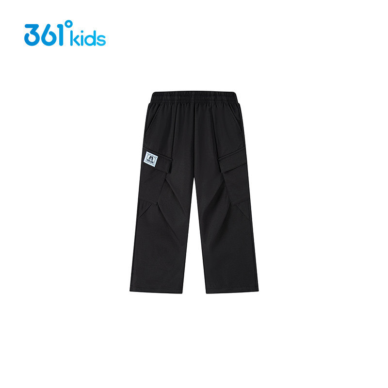361度童装男童休闲长裤2026春季新款中大童儿童直筒休闲运动裤