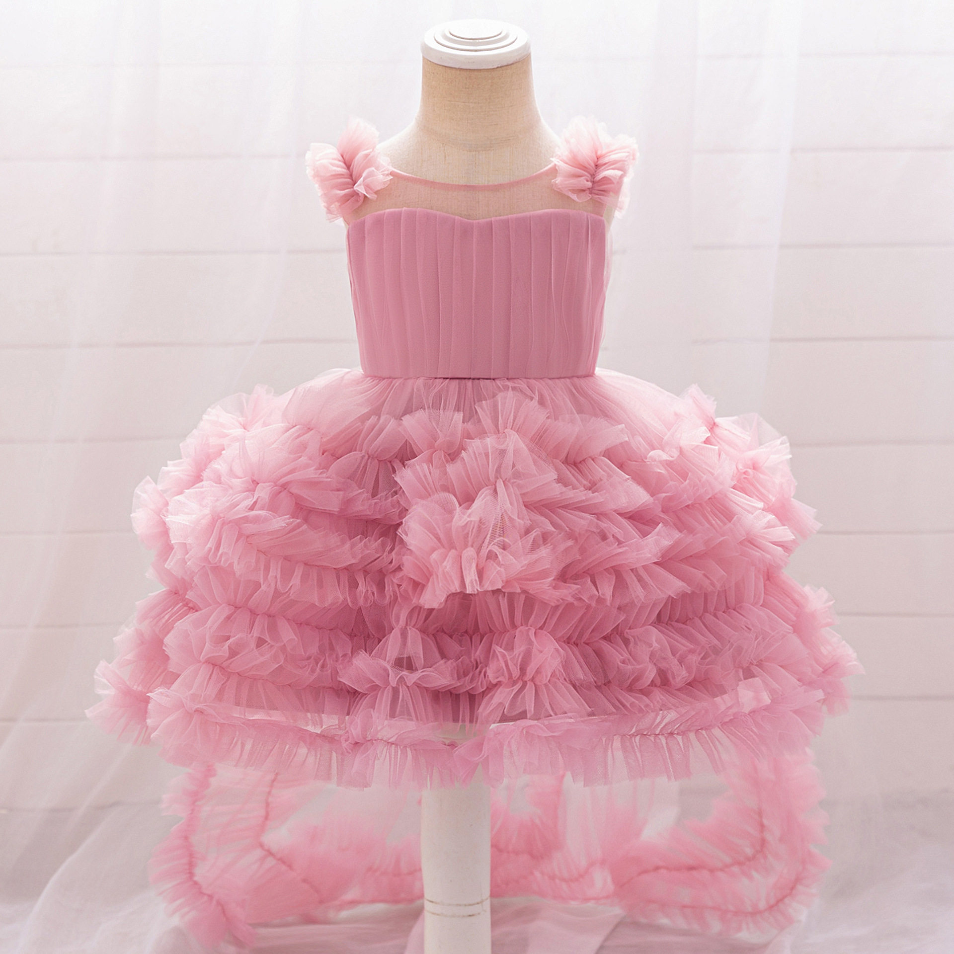 婴幼儿燕尾公主裙走秀礼服裙