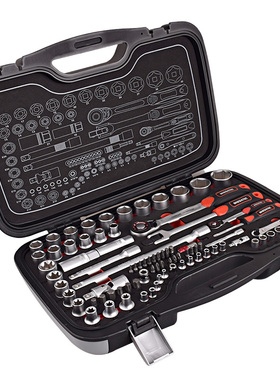 WISRETEC工业级进口棘轮扳手工具套装汽车维修火花塞套筒组套台湾