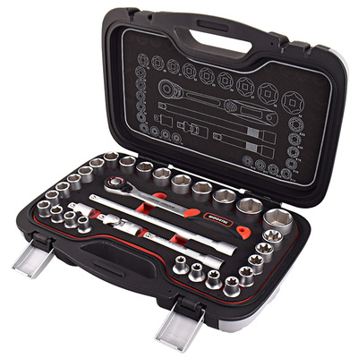 工业级工业1/2棘轮扳手套装套筒