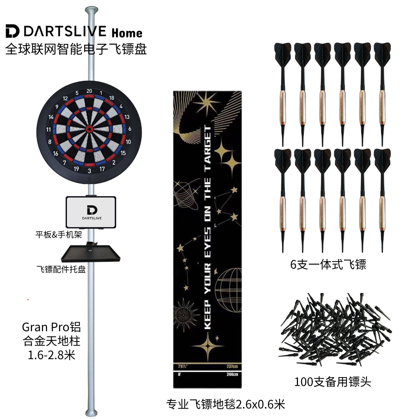 日本Dartslivehome全球联飞镖靶